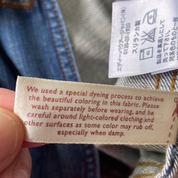 Eddie Bauer ladies jean/denim jacket size large. - Picture 10 of 13